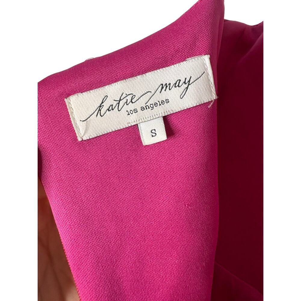 Katie May Claudette Mini Dress Floral Metallic Party Cocktail Hoco Formal S - Picture 11 of 12